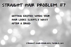 Straight hair problems Hair Bun Quotes, Curly Haired Girl, Bestie Quotes, Brush Straightener, Natural Straight Hair