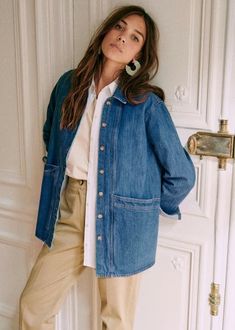 All Jeans, Look Plus, Outfits Casuales, Jacket Outfits, Spring Summer Fashion