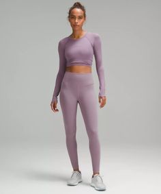 Wunder Train High-Rise Tight 28" | Women's Leggings/Tights | lululemon Fitted Activewear With Thumbholes For Light Exercise, Medium Support Activewear With Thumbholes For Pilates, Lululemon Fitted Casual Activewear, Lululemon Long Sleeve Sportswear, Versatile Lululemon Activewear For Pilates, Long Sleeve Sports Activewear By Lululemon, Lululemon Activewear For Pilates, Lululemon Long Sleeve Activewear For Sports, Lululemon Long Sleeve Gym Activewear