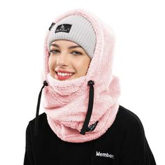 PRICES MAY VARY. The ultralight Balaclava is designed for maximizing your comfort during riding, traveling,ski & for other extreme situations. It protects you from sun, cold & wind. The cozy Italian fleece is super soft, breathable to prevent fogging, and stretchable, which offers the options to wear it under & above the helmet. Unisex headgear, one size fits most. This balaclava is equipped with 2 black knit strings to easily adjust a half face or full face cover. Soft fleece, highly breathable Velvet Balaclava, Women's Balaclava, Winter Face Mask, Cold Weather Hats, Mask For Men, Winter Face, Women Ski, Ski Hats, Mascara Facial