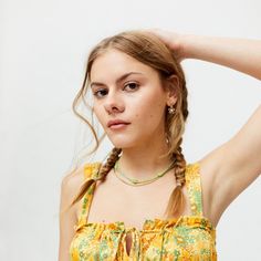 Spring Beach Crop Top With Square Neck, Square Neck Crop Top For Spring Vacation, Chic Square Neck Crop Top For Beach, Yellow Urban Outfitters Crop Top, Yellow Urban Outfitters Crop Top For Summer, Urban Outfitters Yellow Crop Top For Summer, Urban Outfitters Summer Cropped Crop Top, Urban Outfitters Cropped Crop Top For Summer, Trendy Summer Crop Top By Urban Outfitters