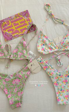 Cute Beach Bikinis, Aesthetic Summer Bikinis, Swimsuit Design Ideas, Summer Bathing Suits Bikinis, Bydee Swim, Summer Beach Fits, Beach Swimwear Outfit