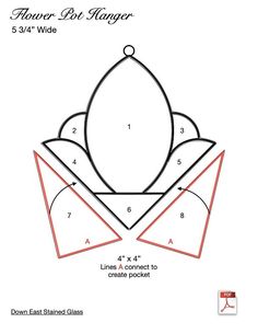 the instructions for how to make an origami flower with four petals in it