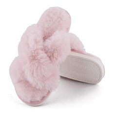 Sole Happy's COMFY TOES - Women's Slipper Sole Happy's COMFY TOES women's slipper is the perfect combination of style and comfort. Featuring crisscross bands of plush faux fur, these slippers provide a luxurious feel with every step. The slip-on design ensures easy wear, while the flexible anti-skid sole offers stability and support. Available in four fashionable colors and a range of women's whole sizes, from 5/6 to 11/12, these slippers are a must-have for cozy nights at home. Crisscross bands of plush faux fur for a luxurious feel Slip-on design for easy wear and stylish look Flexible anti-skid sole for stability and support Quality Bedding, Easy Wear, Womens Slippers, Bed Bath, Faux Fur, Slippers, Slip On, Bath, Range