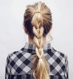 Here is a little hair tutorial I made for you guys! I love this hairstyle & it looks impossible but it’s actually super simple! xoxo Luxy Hair Extensions use this coupon code to get $10 o�… Stylish Braids, Daily Hair Routine, Braids For Men, Ponytail Hairstyles Tutorial, Luxy Hair Extensions, Gym Hair, Braids For Medium Length Hair, Braided Hair Tutorial