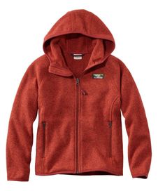 Kids' L.L.Bean Sweater Fleece, Hooded Hooded Fleece Jacket For Outdoor With Comfortable Fit, Fleece Hooded Jacket With Drawstring Hood, Cozy Fit Hooded Fleece Jacket For Outdoor, Cozy Fit Hooded Sweatshirt For Outdoor, Fleece Hooded Jacket With Adjustable Hood, Cozy Fleece Hooded Jacket With Drawstring, Cozy Fleece Hooded Jacket For Outdoor Activities, Cozy Outdoor Hoodie With Adjustable Hood, Cozy Fleece Hoodie For Outdoor