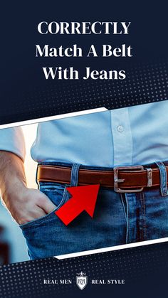 Is matching accessories overrated or underrated? Belt With Jeans, Real Men Real Style, Real Men, Real Style, Matching Accessories, Real Man, Clothes