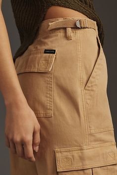 Cotton, elastane Front slant pockets Side cargo pockets Back flap pockets Front zip Machine wash Imported | Reissue Cargo Pants by Sanctuary in Beige, Women's, Size: Smallmall, Cotton/Elastane at Anthropologie East Coast Fashion, Girl Silhouette, Green Cargo Pants, Granola Girl, California Style, White Beige, Green Cotton, Straight Leg Pants, High Waisted Pants