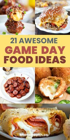 21 awesome game day food ideas