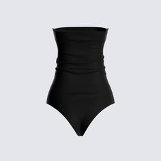 Perfect for that no sleeve tan line 💓 and who doesn’t love a good bodysuit that'll keep everything smooth and curvy 😍 Elegant Black Seamless Bodysuit, Strapless Black Seamless Bodysuit, Contoured Sleeveless Seamless Bodysuit, Sleek Black Bodysuit With Smoothing Detail, Luxury Black Fitted Bodysuit, Black Strapless Bodysuit, Strapless Bodysuit, Tan Lines, Cute Simple Outfits