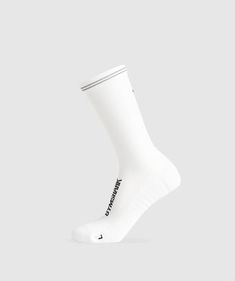 EASY WEAR; EASY PERFORMANCE. Step with support and style in our Crew Socks, from treadmill to sidewalk. • Terry-knit cushioning from heel to toe for comfort underfoot• Ribbed around the cuff to keep them in place • Two rows of reflective yarn make you easier to spot after dark• Left and right indicators• Sharkhead branding to the back and gymshark wordmark branding on the foot arch• 1 pair per pack SIZE & FIT• High crew sock fit• Men’s: Small (4-6), Medium (7-9), Large (10-13)• Women’s: Smal Gym Jacket, Knitted Cushions, Duffel Bag Backpack, Running Socks, Crew Sock, Sport Dress, Fit Men, Sweater Tank Top, Short Leggings