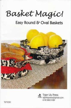 Basket Magic Magic Pattern, Bread Fruit, Fabric Bowls, Birdhouse Designs, Basket Pattern, Patchwork Quilt Patterns, Round Basket, Shabby Fabrics, Diy Sewing Pattern