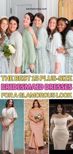 The Best 15 Plus-Size Bridesmaid Dresses for a Glamorous Look. Explore gorgeous, ethereal styles that are perfect for enhancing your wedding day photos must have list. These dresses are designed to make every bridesmaid feel confident and glamorous.