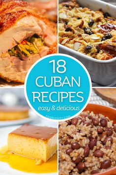 Spice up your dinner and satisfy your sweet tooth with 18 flavorful Cuban recipes! Click to explore a culinary journey through vibrant flavors and irresistible desserts. American Cuisine Recipes, Cuban Sandwiches, Bread Pull Apart Recipes, South American Recipes, Comfort Desserts