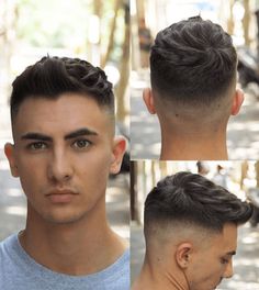 Swag Hairstyles, Crew Cut Haircut, Fade Haircut Styles, High Fade Haircut, Mens Hairstyles With Beard