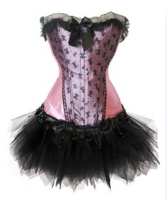 Gender: Women Item Type: Bustiers & Corsets Decoration: Lace Style: Everyday Fabric Type: Woven Material: Polyester Material: Spandex Model Number: C6020+7008 Corset Dress White, Pink Corset, Corset Fashion, Floral Corset, Corset Bustier, Tutu Costumes, Corsets And Bustiers, Corset Lingerie, Lace Fashion