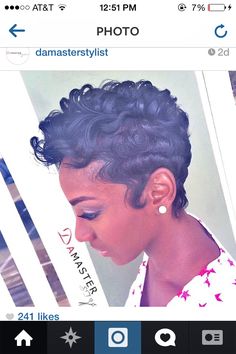 Short hairstyles for black women Hair Colorful, Sassy Hair, Big Chop, Hair Affair, Hairstyle Gallery, Hair Crush, Relaxed Hair, Favorite Hairstyles, Pompadour