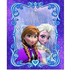 an image of two frozen princesses with the caption's name on them