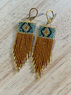 Miyuki Bead, Native Earrings, Earrings Bead, Indian Earrings, Miyuki Beads, Earrings Long, American Indian, Bead Earrings, Long Earrings