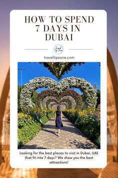 Dubai is an increasingly popular destination in the United Arab Emirates. This is why we created a 7-day itinerary to visit Dubai. In our itinerary, you can read about: One-week Dubai itinerary with the best places to visit · How to spend 7 days in Dubai, UAE · Best attractions in Dubai · What fits into a 7-day Dubai trip · Where to stay in Dubai · Best places to visit on a Dubai trip · Other places to visit in the UAE · Other travel tips for visiting Dubai #Dubai #7daysinDubai #OneWeekInDubai Dubai 5 Days Itinerary, Dubai Best Places, Dubai Itinerary, Dubai Trip, Trip To Dubai, Visit Dubai, Dubai Travel, Best Places To Visit, Arab Emirates