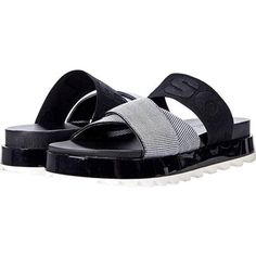 Brand New, Never Worn! Black And White Sorel Roaming Sport Slide Sandals. Size 12 Sorel Sandals, Brown Block Heels, White Wedge Sandals, Two Strap Sandals, Swim Shoes, Sorel Womens, Sorel Shoes, T Strap Sandals, Ankle Straps