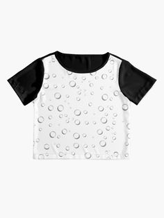 "Water Drops Pattern in a Rainy Spring Day" T-shirt by sitnshop | Redbubble Zip Hoodie, Long Sweatshirt, Pullover Hoodie, A Line Dress