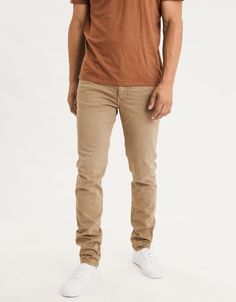 Mens Khaki Pants Outfit Wedding, Mens Khaki Pants Outfit Casual, Men Khaki Pants Outfit, Khaki Pants Outfit Men, Khaki Pants Outfit, Jeans Outfit Men, Summer Pants Outfits, Pacsun Mens, Khaki Jeans