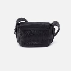 Perfectly sized for the essentials, this compact crossbody holds your phone, keys and card case. Black Crossbody, Small Bag, Card Case, Pebbled Leather, Bubbles, Leather, Black