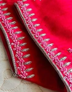 Simple Hand Embroidery Patterns, Aari Blouse, Simple Work, Latest Model Blouse Designs, Maggam Works, Fashionable Saree Blouse Designs, Cutwork Blouse Designs, Simple Blouse Designs