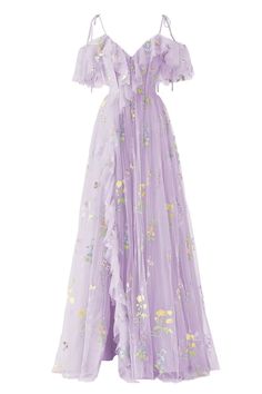 PRICES MAY VARY. High Quality Tulle, 100% Handmade Drawstring closure Dry Clean Only ❀Features: This flower embroidery tulle long prom dress, with elf-like embroidery pattern of flowers and butterflies all over the body, ruffle sleeves and slit dress. In the hot summer, it is elegant and brings you a little sexy and cool at the same time. It's perfect for party, cocktail, and more, as well as any formal or semi-formal occasion. Put on this spirit-filled, fairy-like embroidered dress, we believe Prom Dresses For Teens Long, Tea Length Prom Dress, Flower Prom Dress, Tulle Prom Dresses, Embroidery Tulle, Elegant Prom Dresses, Evening Party Gowns, Elegant Embroidery, Princesa Disney