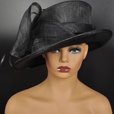 .Fancy Medium Brim Kentucky Derby Floppy Slant Top Bucket with Flowers  Millinery Church  Hat Fabrication 100% Sinamay Style# bucket Size One size for teens and ladies, adjustable string inside can give you the best fit Head measurement  22.5 inches,  Adjustable interior tie band From left side to right side 14 inches From front side to back side 14 inches 💃1. All hats will be sent from Rockville, MD, 20850, using FedEx Ground (1- 5 business days if the shipping box circumference is above 263 inches, length + width+ height) or USPS priority shipping service (1-3 Business Days the shipping box circumference is below 263 inches, length + width+ height) 🍹2.Overnight shipping service is available, please contact the seller first if you need this shipping service, let the seller check the shi Chic Adjustable Brimmed Top Hat, Chic Adjustable Wide Brim Top Hat, Chic Fitted Top Hat With Short Brim, Classic Adjustable Sun Hat For Parties, Adjustable Cloche Top Hat For Evening, Chic Adjustable Top Hat For Royal Ascot, Chic Adjustable Mini Hats For Races, Adjustable Fedora For Royal Ascot, Adjustable Top Hat With Short Brim For Kentucky Derby