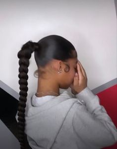 Braiding Hairstyles, Pressed Natural Hair, Silk Press Natural Hair, Sleek Ponytail Hairstyles, Quick Natural Hair Styles, Hairdos For Curly Hair, Hair Appointment, Business Hairstyles, Sleek Ponytail