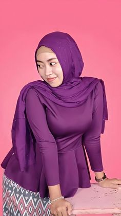 Fat Pig, Tutorial Hijab Pashmina, Pashmina Hijab Tutorial, Bigo Live, Iranian Women Fashion