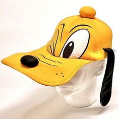 VTG Pluto Hat Baseball Cap 90s Mickey Walt Disney World Long Brim Floppy Ears  | eBay Goofy Hat, Hat Model, Floppy Ears, Hat Baseball, Walt Disney World, Walt Disney, Disney World, Baseball Cap, Baseball Hats