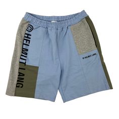 Worn Once -Guaranteed Authentic -No Trades -Please Feel Free To Message Us With Any Questions Helmut Lang, Blue Gray, Mens Shorts, Blue Grey, Color Blue, Man Shop, Feel Free, Feelings, Blue