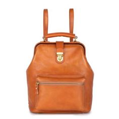 Even the chicest among us encounter circumstances when only a backpack will do. But function and fashion don't have to be mutually exclusive, vegetable-tanned Genuine Leather and Antique Gold Hardware transform our Doctor Backpack from a traditionally utilitarian carryall into a stylish accessory. PRODUCT FEATURES 100% Genuine Leather 100% Recycled Nickle-Free Hardware 100% Interior Cotton Lining 100% Vegetable Base Dyes 100% Handcrafted Push-Lock Clasp Removable Shoulder Straps Adjustable Shoulder Straps Protective Metal Feet Antique Brass Hardware Multi-Pocket Compartments Interior: (1) Zipper Pocket, (2) Slip Pockets, (1) Key Hook Exterior: (1) Front Zippered Pocket PRODUCT DIMENSIONS 10" Width x 12" Height x 5" Depth (Inches) Handle Drop: 2" (Inches) Shoulder Drop: 16"-21" (Inches) STY Classic Leather Satchel Backpack With Gold-tone Hardware, Classic Leather Backpack With Gold-tone Hardware, Everyday Rectangular Leather Backpack With Gold-tone Hardware, Leather Backpack With Gold-tone Hardware, Convertible Leather Backpack, Rectangular Brown Leather Backpack With Anti-theft Pocket, Key Hook, Antique Brass Hardware, Among Us