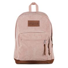 Keep it comfy with our exclusive corduroy collection! Cute Jansport Backpacks, Highschool Backpack, Space Water Bottle, Cute Backpacks For School, Jansport Right Pack, Backpack Jansport, School Backpack Essentials, Girl School Supplies, School Trends