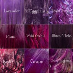 Violet Hair Colors, Hair Color Plum, Violet Hair, Super Hair, Hair Color Purple, Hair Color Highlights, Trendy Hair Color, Hair Color Blue, Pastel Hair