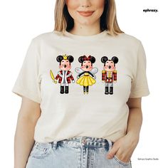 Disney Inspired Christmas Nutcracker T-shirt | eBay Disney Nutcracker, Adulting Shirts, Nutcracker Christmas, Disney Inspired, Nutcracker, Disney, Best Deals, Christmas, T Shirt