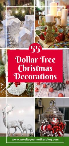 the top five dollar tree christmas decorations