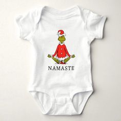 Check out this fun Dr. Seuss design featuring The Grinch. The Grinch, Consumer Products, Dr Seuss, Popular Style, Hat Crafts, Namaste, Gaming Wall Art, Baby Bodysuit, Grinch