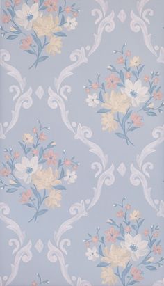 Almudaina Wallpaper in light purple from the Deya Collection by Matthew Williamson Royal Wallpaper, Ipad Pro Wallpaper, Cute Wallpapers For Ipad, Watercolour Flowers, Iphone Wallpaper Pattern, Tablet Wallpaper, Lost Girl, Iphone Background Wallpaper, Wallpaper Online