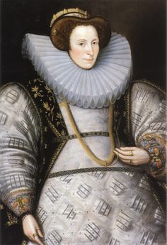 an old painting of a woman wearing a white dress