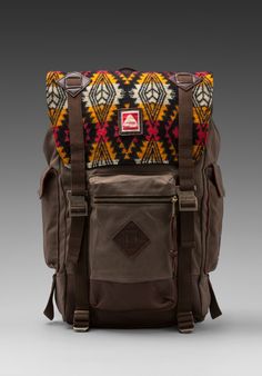 7 Days Theory, Jansport x Pendleton Adobe Backpack in Print African Instruments, Diy Backpack Pattern, Backpack Inspiration, Unique Backpacks, Minimalist Backpack, Backpack Travel, Waterproof Backpack, Cool Backpacks, Revolve Clothing