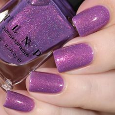 ILNP Charlotte - Light Orchid Holographic Nail Polish Southwest Sunset, Lights Lacquer, Ilnp Nail Polish, Popular Nail Colors, Beautiful Nail Polish, Pretty Nail Polish, Nail Color Trends, Holographic Nail Polish, Best Nail Polish