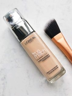 L’Oreal True Match Foundation. Why is it so underrated? True Match Loreal, Cake Foundation, Make Up Kits, Benefit Mascara, True Match Foundation, Loreal True Match, Foundation Shades, Makeup Items, Drugstore Makeup