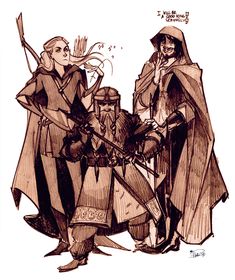 two people dressed in medieval clothing and holding swords