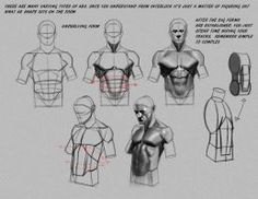 an image of how to draw the human figure from different angles and body parts in perspective