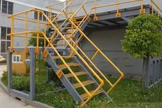 Fiberglass Handrail and Guardrail Metal Handrails, I Beam, Composite Material, Electrical Equipment, Beams