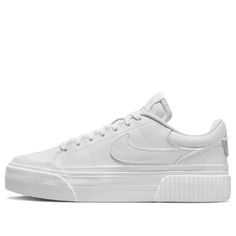 (WMNS) Nike Court Legacy Lift 'Summit White' DM7590-101 Nike Court Legacy Lift, Court Legacy Lift, Nike Court Legacy, Sneakers Collection, Fashion Fits, Sneaker Collection, Sneaker Shopping, Low Top, Athleisure